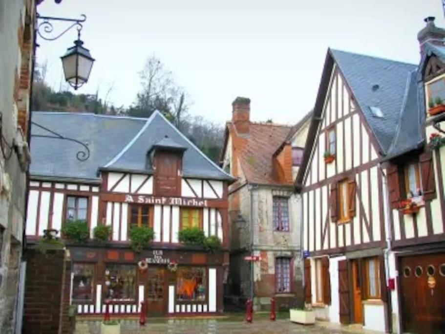 Petit Maison Villageoise Moulineaux Extérieur photo